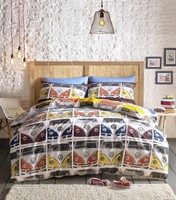 Volkswagen Campervan Double Quilt Duvet Cover And 2 Pillowcase Bedding Bed Set O Volkswagen Campervan Double Quilt Duvet Cover And 2 Pillowcase Bedding Bed Set O