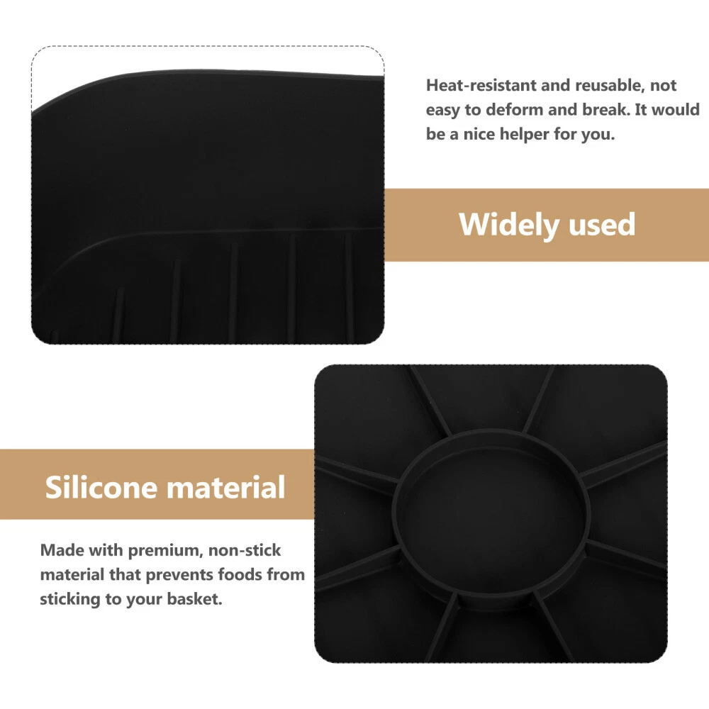 Air Fryer Pans and Trays Silicone Mat Baking Reusable Liner