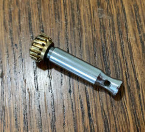 Grover 205C6 Mini Rotomatic Guitar Tuner Main Tuner Post & Brass Gear