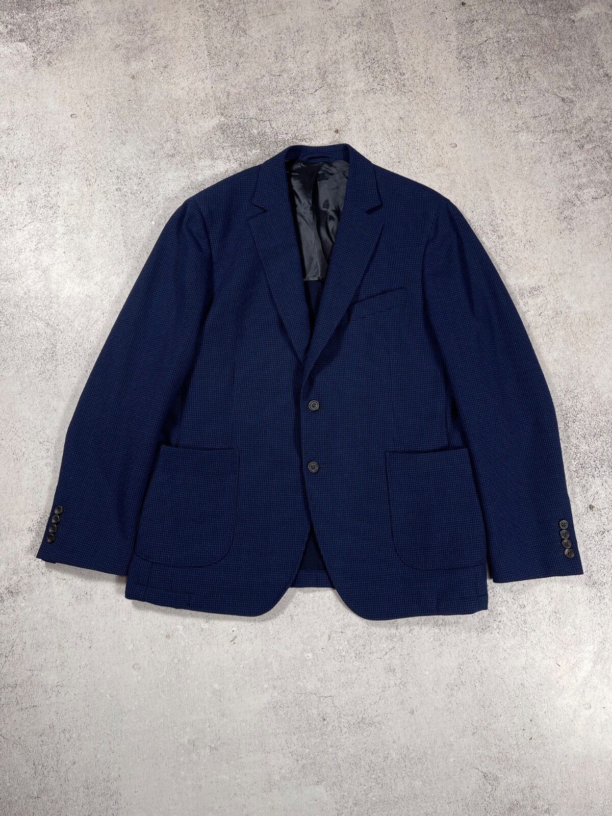FILA Blazer smoking uomo Chester Barrie for Savile Row 2 pezzi giacca blu taglia 46R