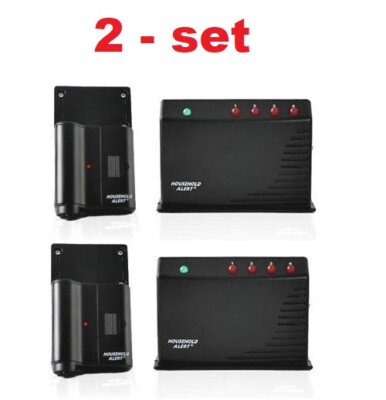 2 Garage Door Opener Alarm Security Safety Wireless Audio Monitor Sensor Set 2 Garage Door Opener Alarm Security, Skylink Garage Door Alarm