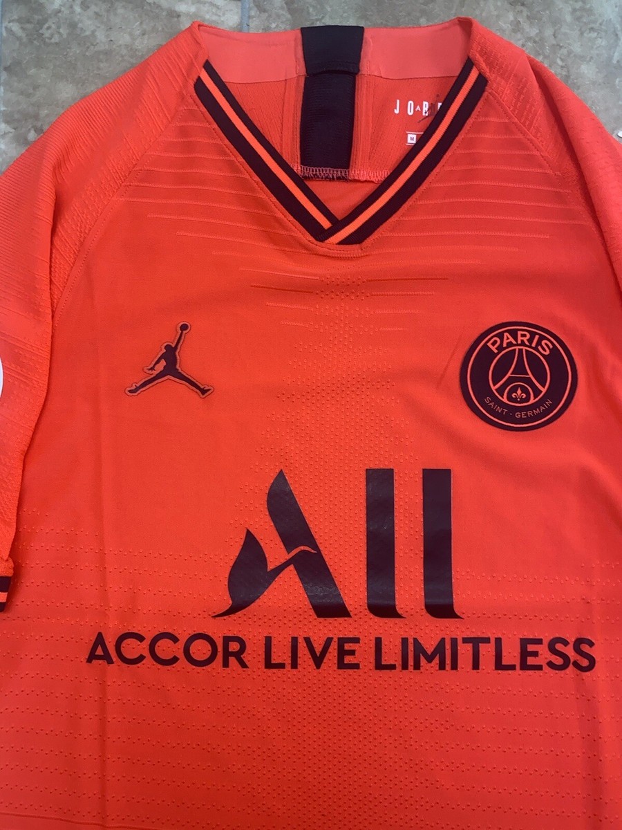 PSG 2019/20 NIKE JORDAN Vaporknit Away SOCCER Jersey Kit M