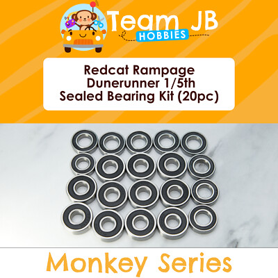 Redcat Rampage Dunerunner 1/5th 20 Pcs Rubber Sealed Bearings Kit