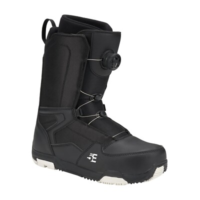 NEW $170 5th Element ST-2 ATOP Snowboard Boots Black w/ BOA