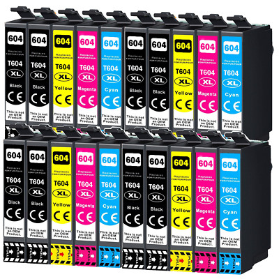 604 XL Patronen Für Epson XP-3200 2200 4200 2205 3205 4205 WF-2930 2950 2935 DWF
