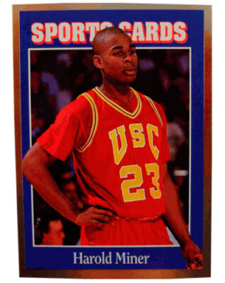 1992 Allan Kaye's Sports Cards #134 Harold Miner USC