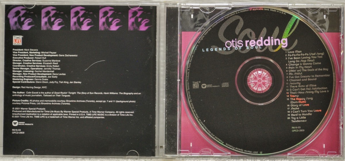 Otis Redding - Legends of Soul CD | eBay