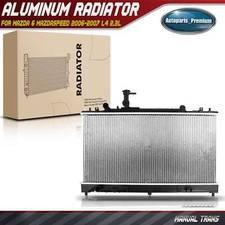 Radiator w/o Oil Cooler for Mazda 6 Mazdaspeed 2006-2007 L4 2.3L Turbocharged
