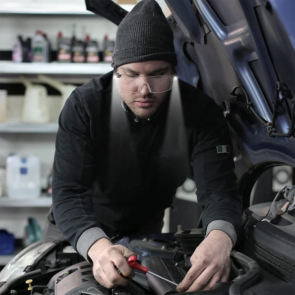 350% Magnifier Glasses With Led Light Magnifying Glasses Loupes Reading Sewing - Image 4 of 4