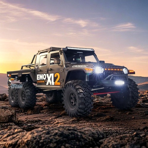 2025Type 6X6 2Speed Metal Gearbox CROSSRC EMO XL2 1/8 Remote Control Crawler Car - Picture 6 of 19