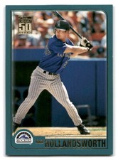 Todd Hollandsworth 2001 Topps Baseball #218 Colorado Rockies