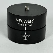 Neewer 360• Rotation Mount 120mins Time lapse Panorama Pan Head for Camera