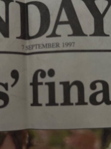 Original“The Sunday Times”plus magazine 7th Sept 1997 -Diana Princess of Wales - Picture 3 of 5