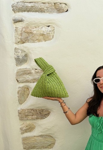 Handmade Summer Japanese Knot Bag - Picture 4 of 9