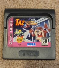 Taz in Escape from Mars Sega Game Gear Tested Works....(GG)