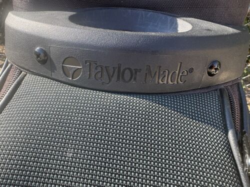 Bolsa de personal TaylorMade 5 divisores negro/azul carro quemador burbuja lluvia y capucha suave - Imagen 7 de 12