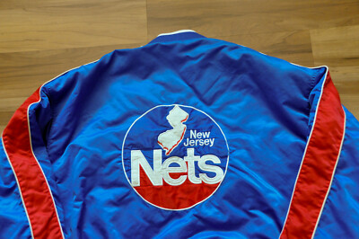 New Jersey Nets G-III Jacket Satin Starter Style Brooklyn HWC NBA