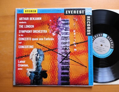 SDBR 3020 Arthur Benjamin Conducts Concerto Fantasia Everest ED1 Silverback NM
