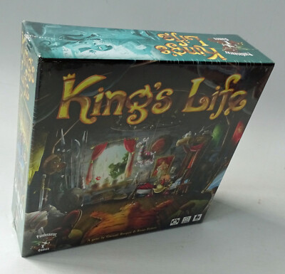Pandasaurus Games - King`s Life für 4-8 Spieler Englische Ausgabe 10+ Neu