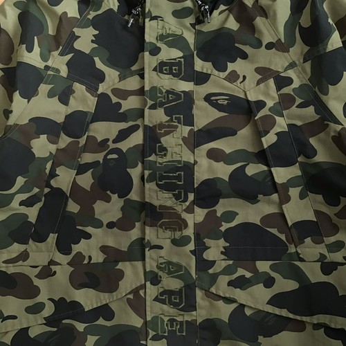 BAPE camo Tiger hoodie snowboard jacket A Bathing Ape Size L - Picture 3 of 10