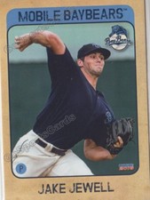 2018 Mobile Baybears Jake Jewell RC Rookie Los Angeles Angels