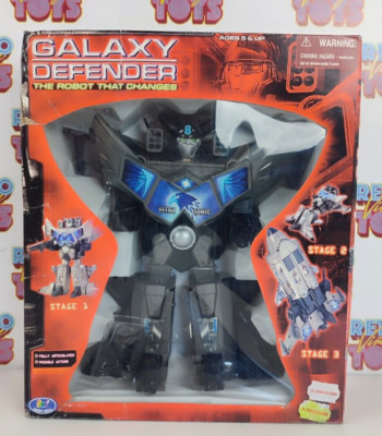 GALAXY DEFENDER ROBOT KNOCK OFF TRANSFORMER SPACESHIP BASE NEW SEALED KO