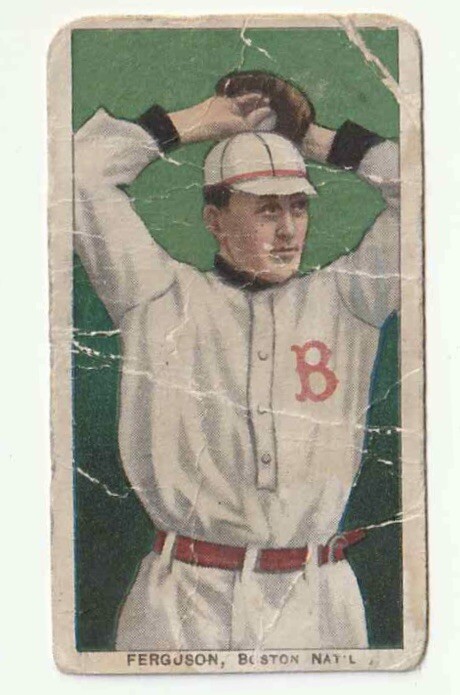 1909-1911 T206 Cecil Ferguson Tolstoi Ultra Scarce Cigarettes Baseball Card