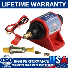 12S Universal Electric Fuel Pump Carburetor 12V Application 35GPH Gasline 4-7PSI