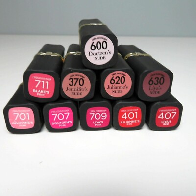 Loreal Colour Riche Collection Exclusive Lipstick - Choose your Shade
