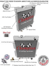 3 Row Discount Champion Radiator For 1961 62 63 64 1965 Ford Econoline