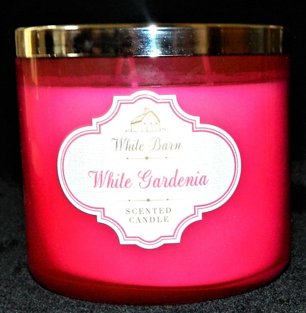 Bath Body Works White Gardenia Candle 3 Wick 14 5 Oz White Barn