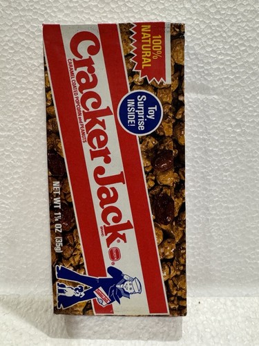 Vintage 1980-90s Box Of Cracker Jacks Topps Baseball Card NOS Full Unopened - Picture 4 of 13