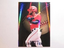2022 Panini Capstone Baseball Lucius Fox Blue Foil Base Rookie Card 12 Nationals