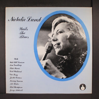 NATALIE LAMB: wails the blues FAT CAT'S JAZZ 12'' LP 33 RPM