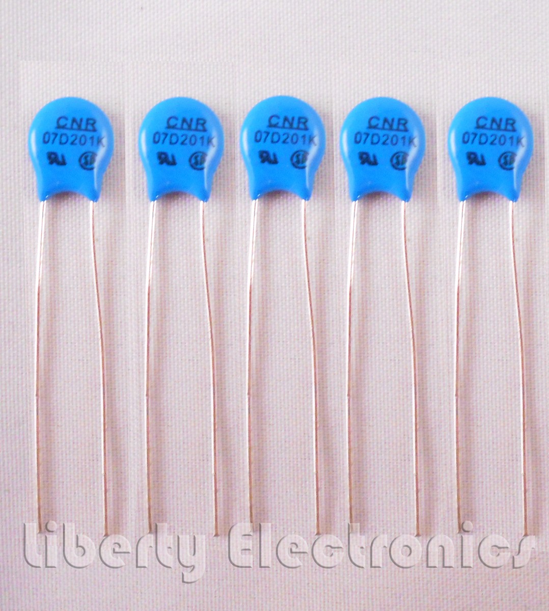 LOT of 5 (five) ZINC OXIDE VARISTOR 130V - model: 07D201K | eBay