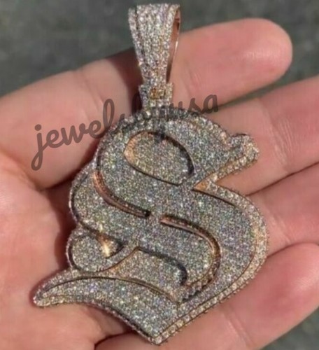 Any 1 Letter Men's 3 Ct Round D/VVS 