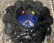 Takashi Murakami Black Flower Cushion Pillow Plush 30cm kaikai kiki from Japan