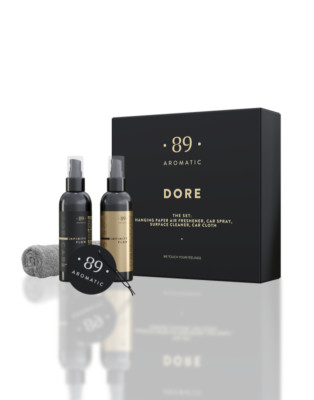 Aromatic 89 Autopflegeset - Infinity Flow - Luxus 4-teiliges Set perfektes Geschenk