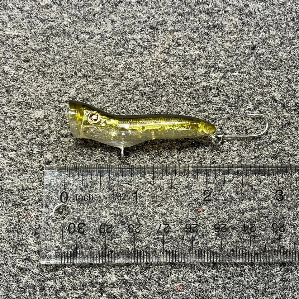 Señuelo Sebile Splasher 52 pies Topwater Popper 2,25" 1/8 oz - ámbar moda Foto 2 de 4