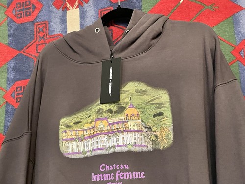 Sudadera con Capucha Negra Hombre Mujer Talla 3XL CHATEUA MONACO 500 GSM NUEVA - Imagen 2 de 7