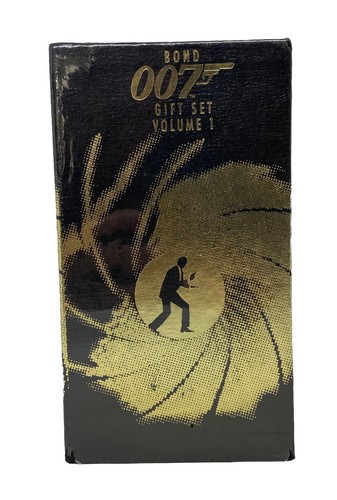 Bond 007 Gift Set Volume 1 VHS 1995 4-Tape Set Three Bond Features New - Picture 9 of 12