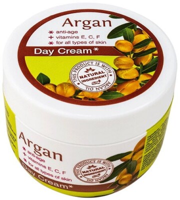 Feuchtigkeitsspendende Tagescreme mit Arganöl und Vitaminen E, C, F ''Argan'' (100 ml)