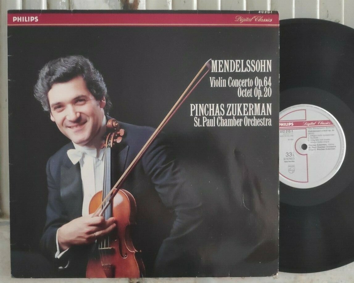 Mendelssohn - Violin Concert / Octet Zukerman Philips Dig LP NM | eBay
