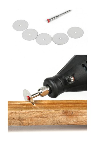 11 tlg Kreissäge Blatt Mini Dremel PCB Kreissägeblatt Proxxon dünn Set CNC Holz - Bild 3 von 5