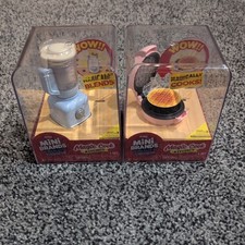 Zuru Mini Brands Really Works Magic Cook Kitchen BLENDER  WAFFLE MAKER set of 2