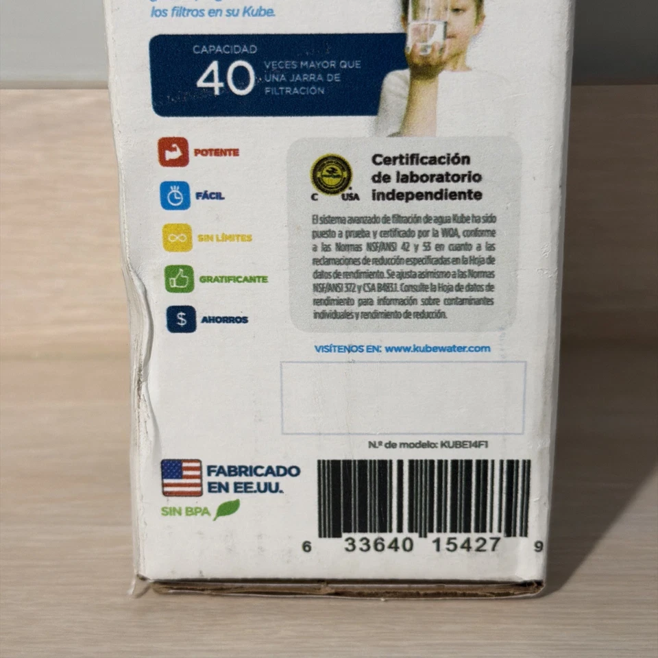 Kube Advanced Replacement Filters - 2 New Filters in a Sealed Box. - Image 3 of 4