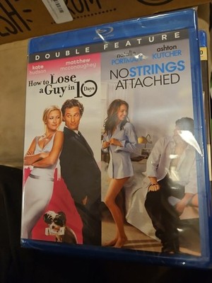 How To Lose A Guy in 10 Days / No Strings Attached (Blu-ray 2 disc) NEW!!!