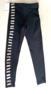 Année 90 neuf Legging noir Roméo pour Juliette - Photo 1/4