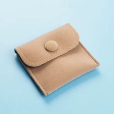 Mini Fabric Coin Pouch Velvet Cloth Money Bag Wallet