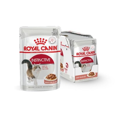 Royal Canin Instinctive Adult Cat Wet Food Sachets Pack of 12